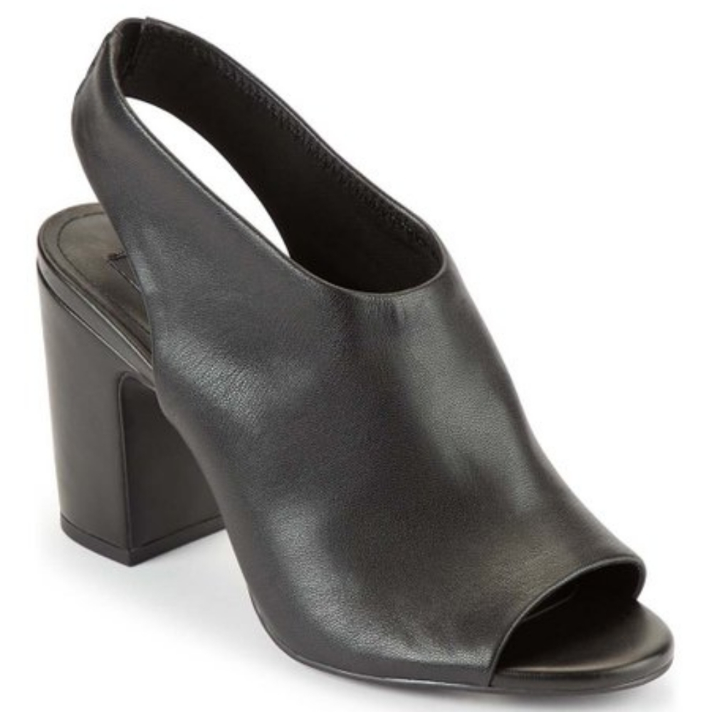 DKNY Black Hinnli Slingback Sandal